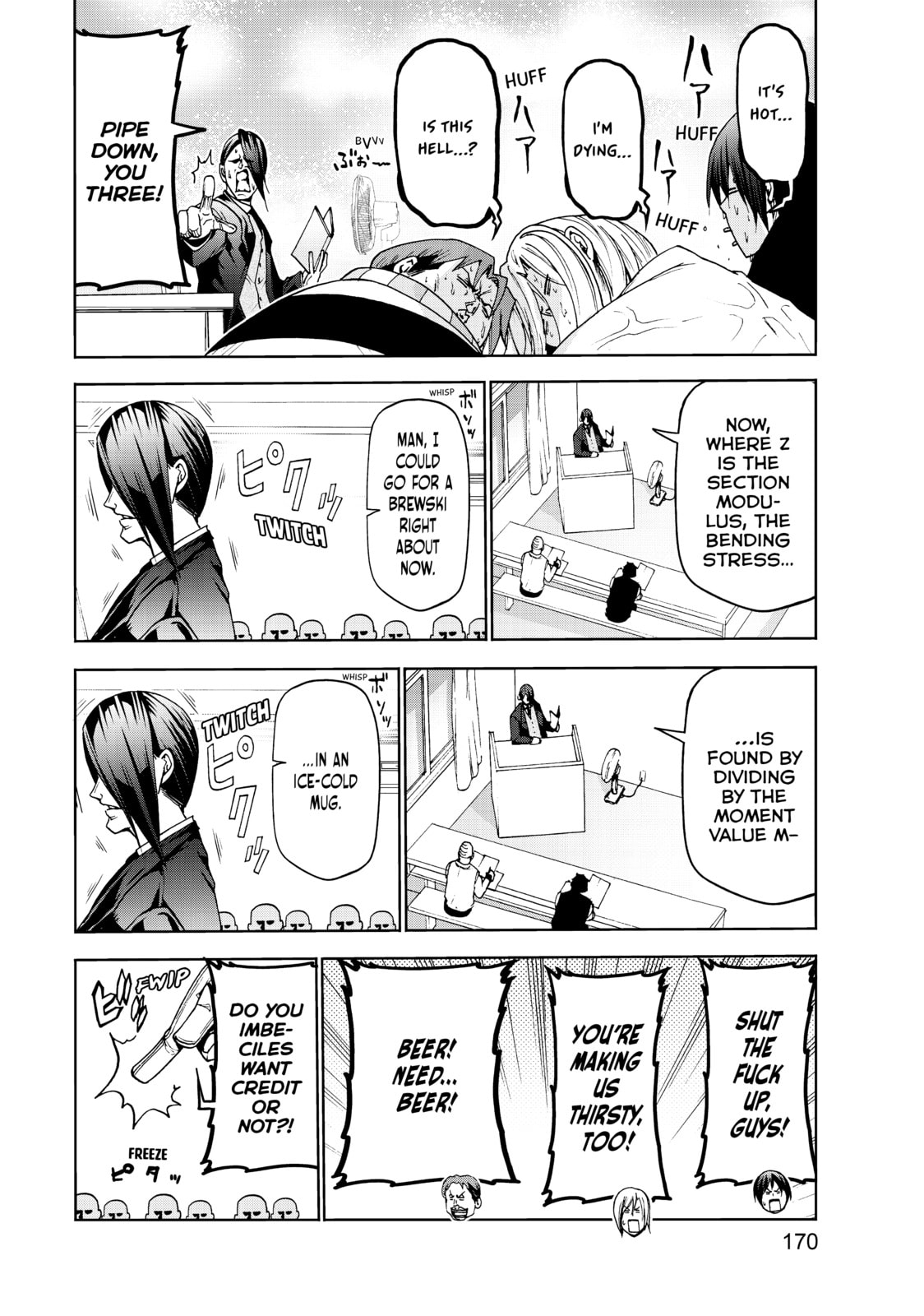 Read Grand Blue Dreaming chapter 61.1 image 7 on Lezhin