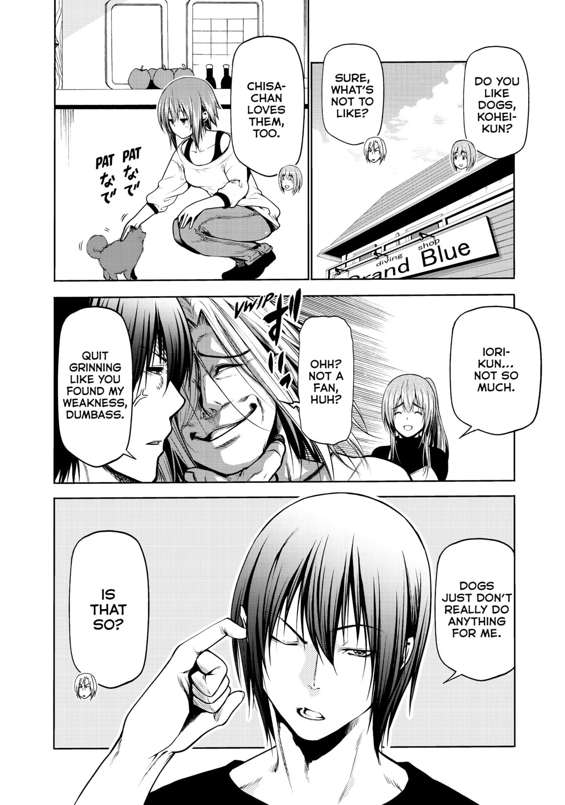Read Grand Blue Dreaming chapter 65.1 image 1 on Lezhin
