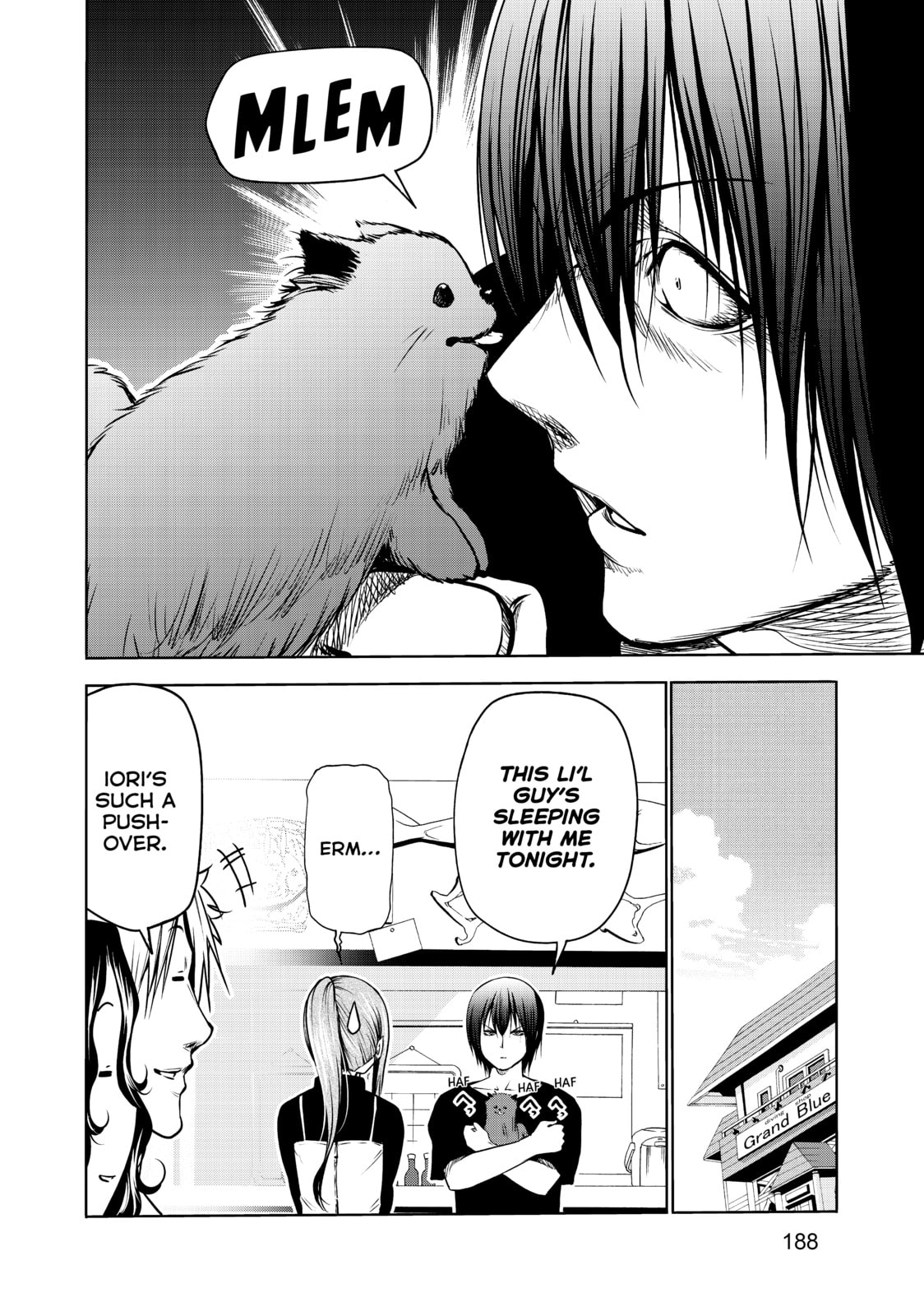 Read Grand Blue Dreaming chapter 65.1 image 9 on Lezhin