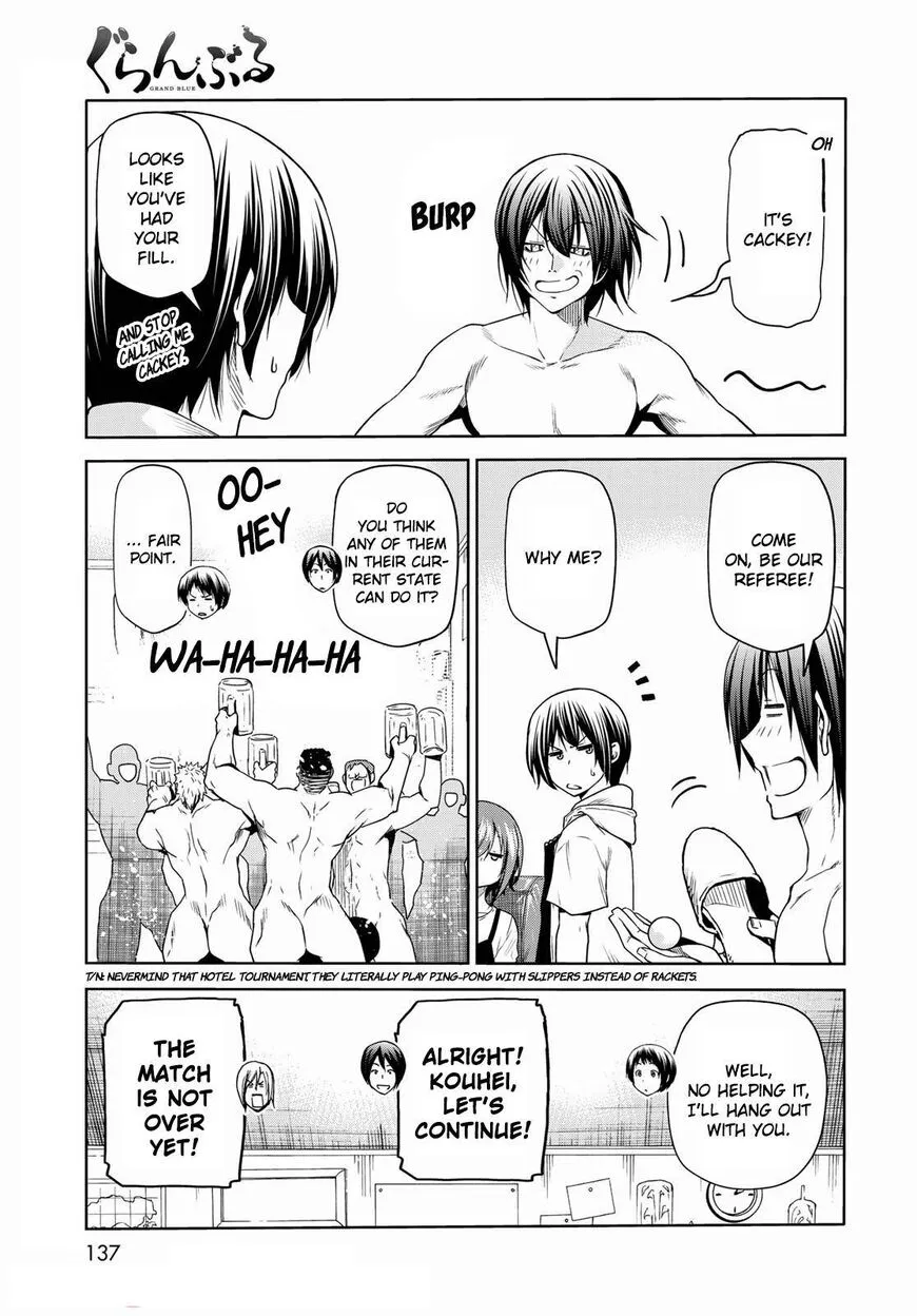 Read Grand Blue Dreaming chapter 74.5 image 2 on Lezhin