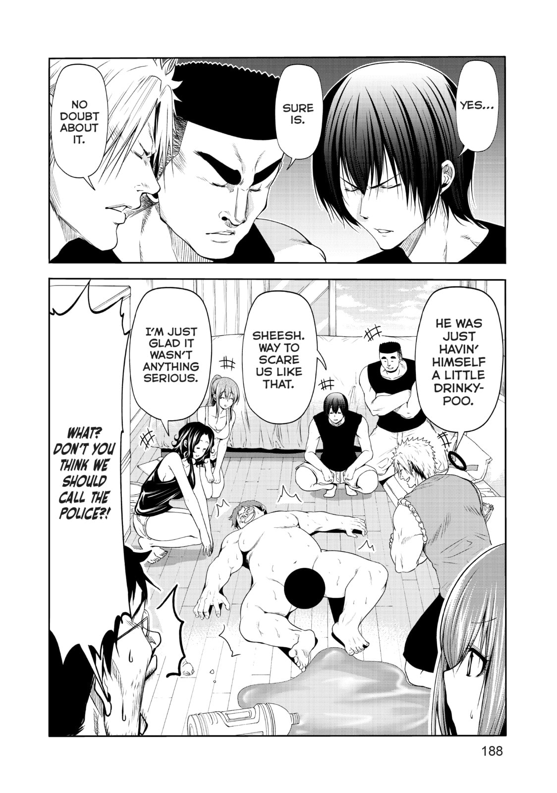 Read Grand Blue Dreaming chapter 77.1 image 20 on Lezhin