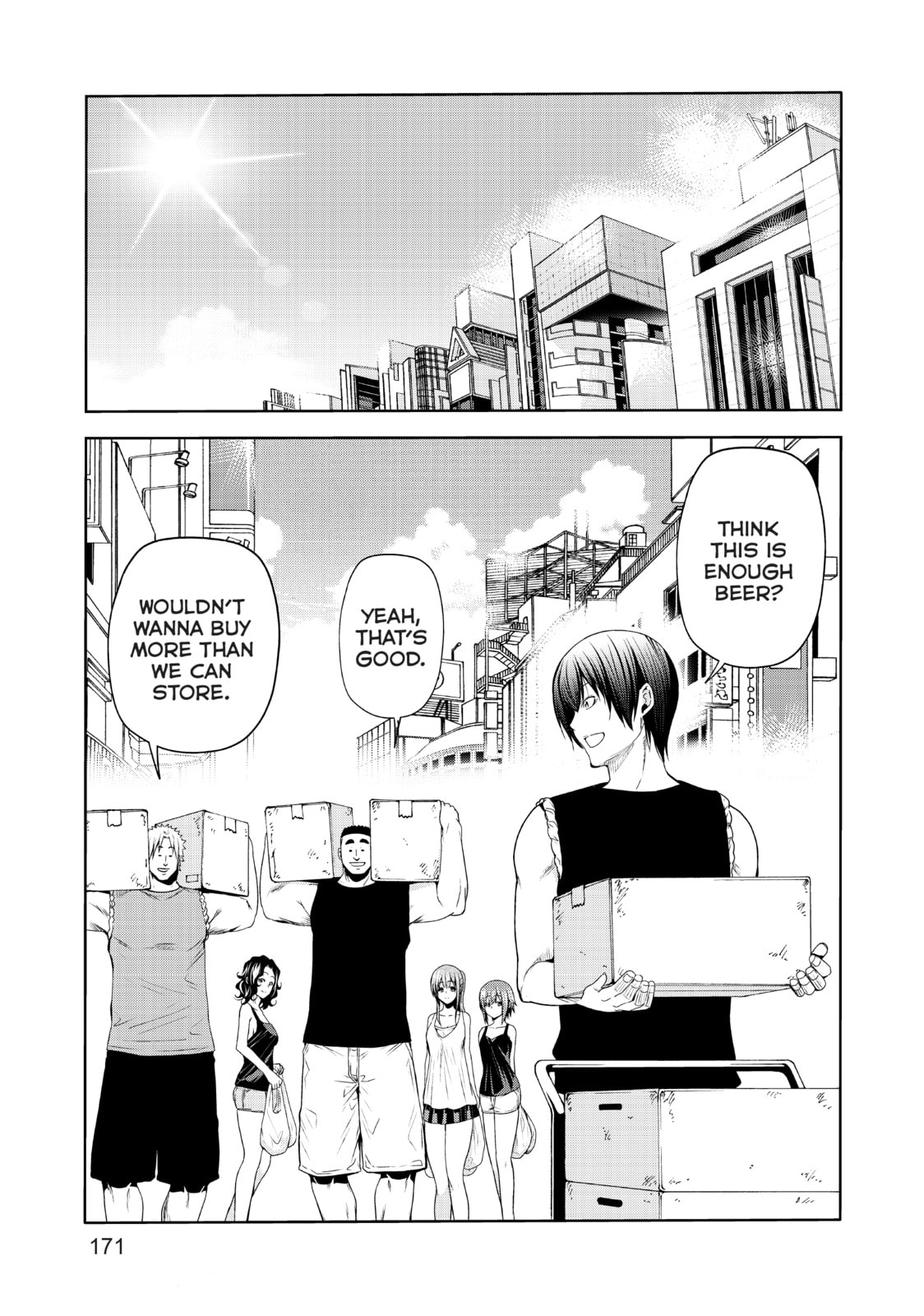 Read Grand Blue Dreaming chapter 77.1 image 4 on Lezhin