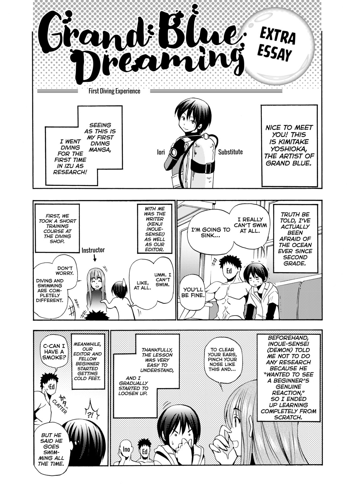 Read Grand Blue Dreaming chapter 8.1 image 16 on Lezhin