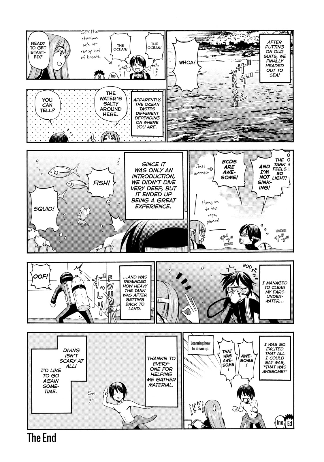 Read Grand Blue Dreaming chapter 8.1 image 17 on Lezhin