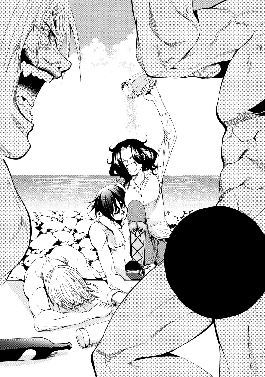 Read Grand Blue Dreaming chapter 8.1 image 18 on Lezhin