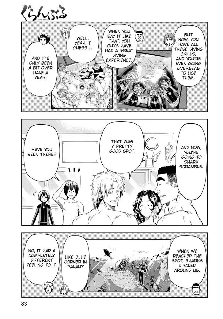 Read Grand Blue Dreaming chapter 80.1 image 22 on Lezhin