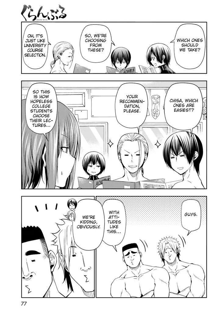Read Grand Blue Dreaming chapter 80.5 image 16 on Lezhin