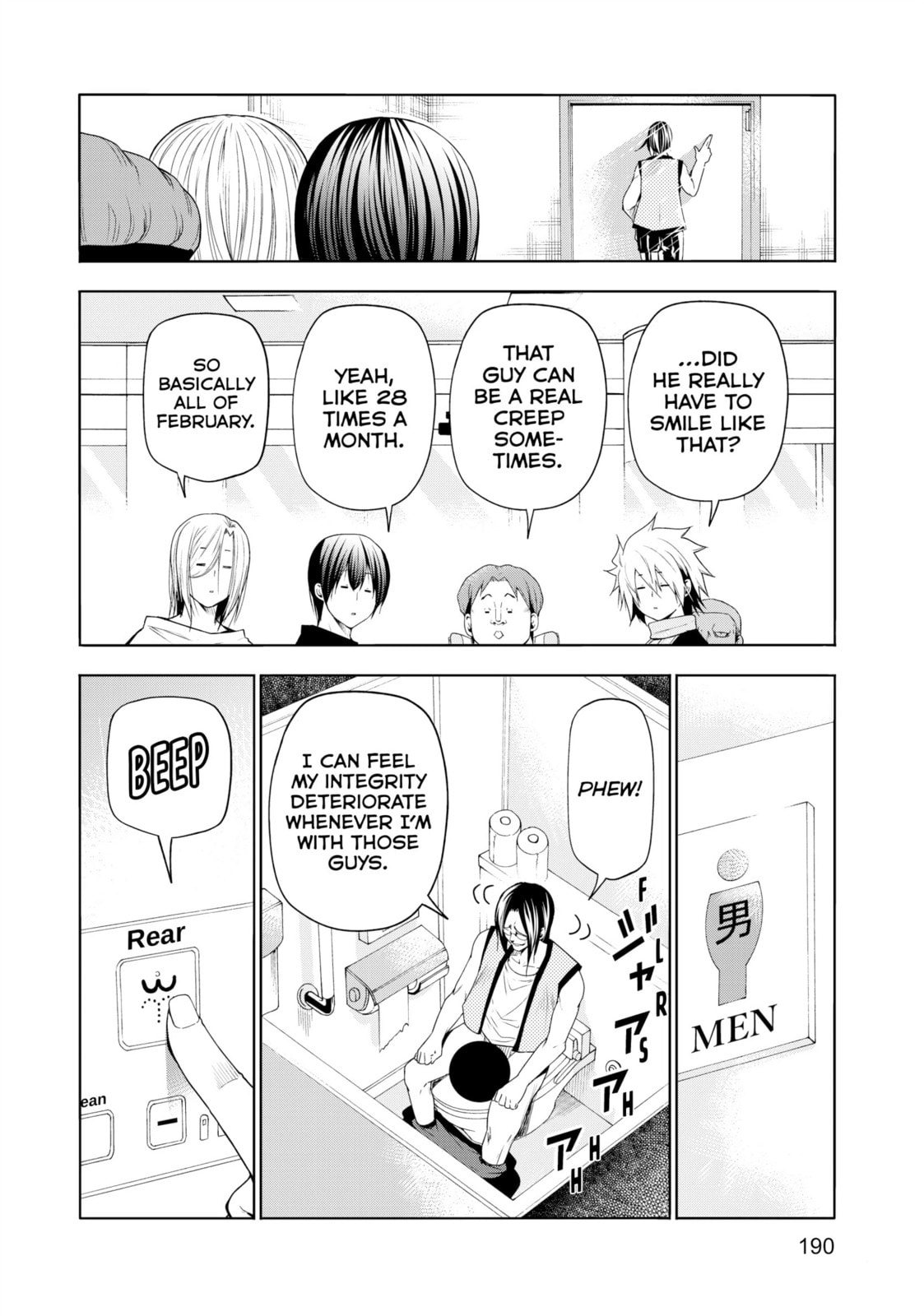 Read Grand Blue Dreaming chapter 81.1 image 3 on Lezhin