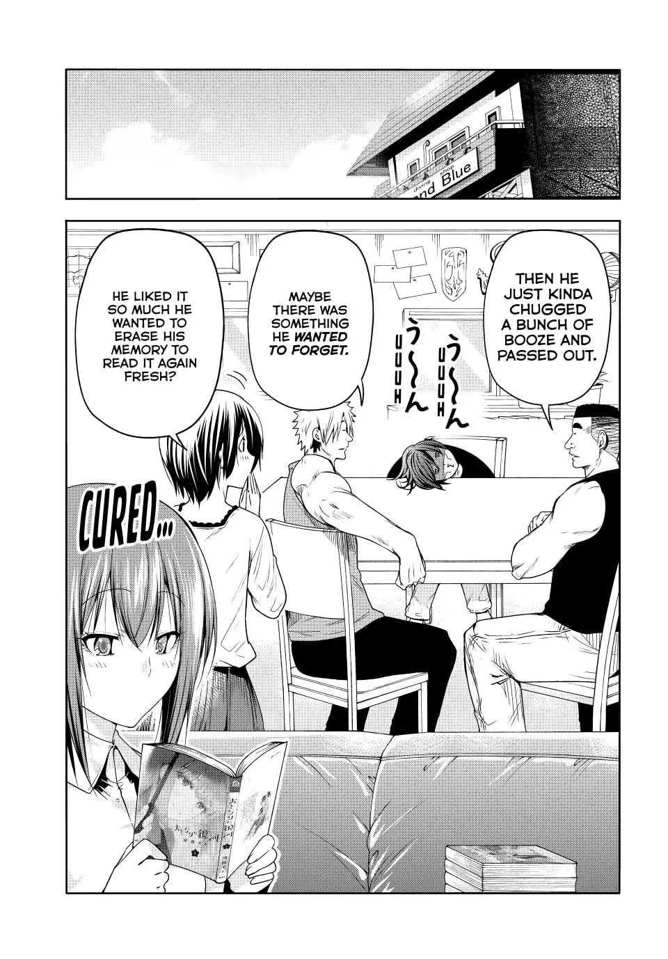 Read Grand Blue Dreaming chapter 83.5 image 36 on Lezhin