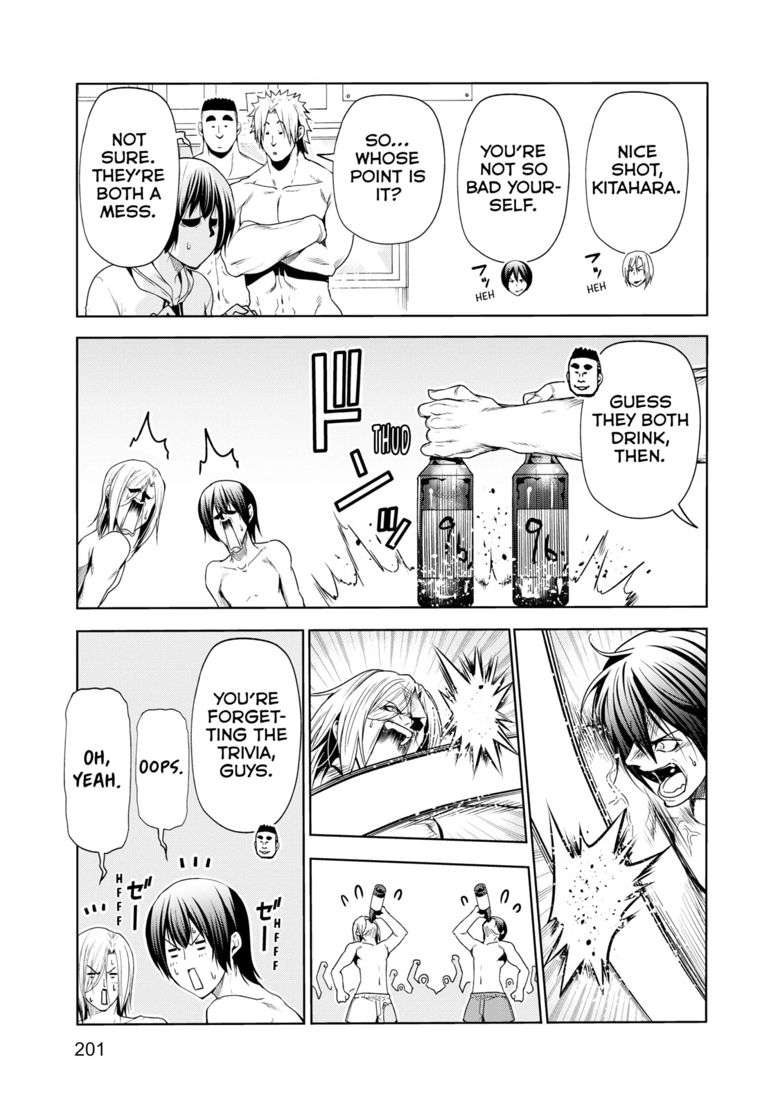 Read Grand Blue Dreaming chapter 89.1 image 18 on Lezhin