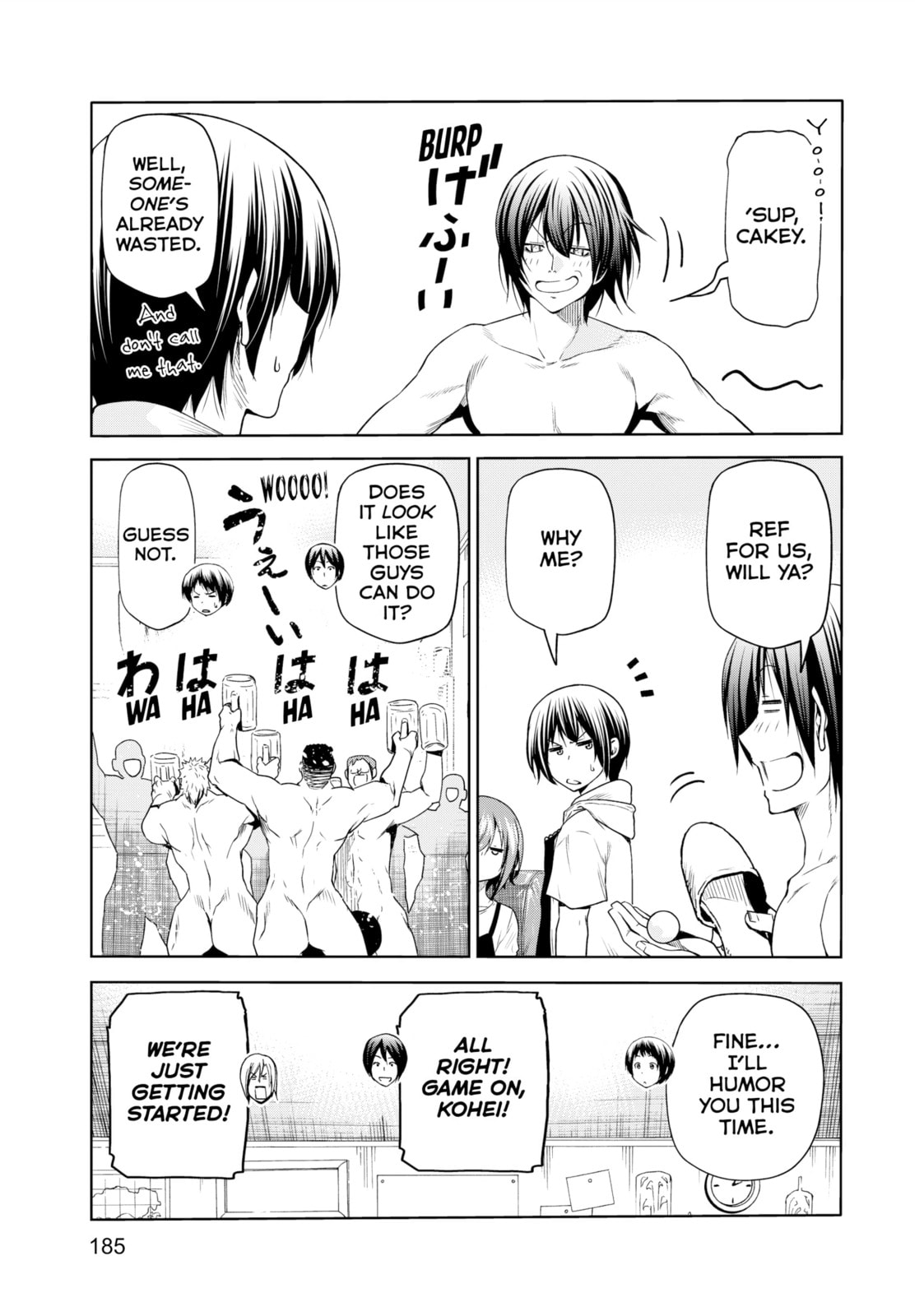 Read Grand Blue Dreaming chapter 89.1 image 2 on Lezhin
