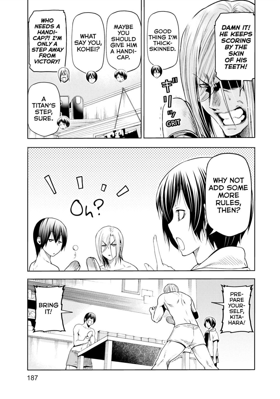 Read Grand Blue Dreaming chapter 89.1 image 4 on Lezhin