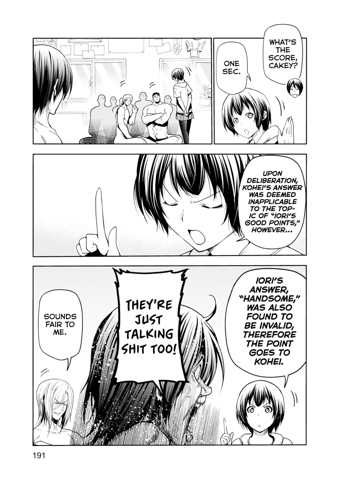 Read Grand Blue Dreaming chapter 89.1 image 8 on Lezhin