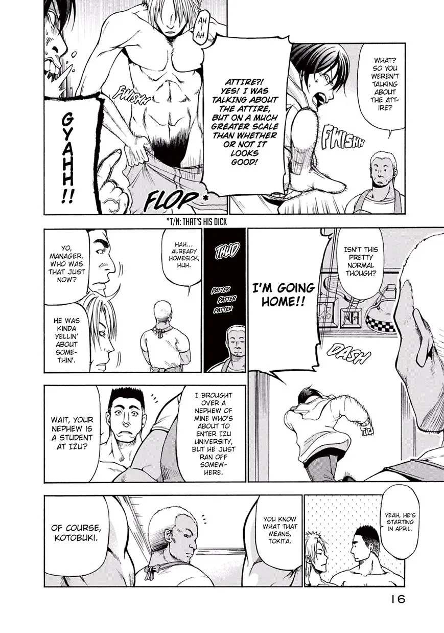 Read Grand Blue chapter 1 image 14 on Lezhin