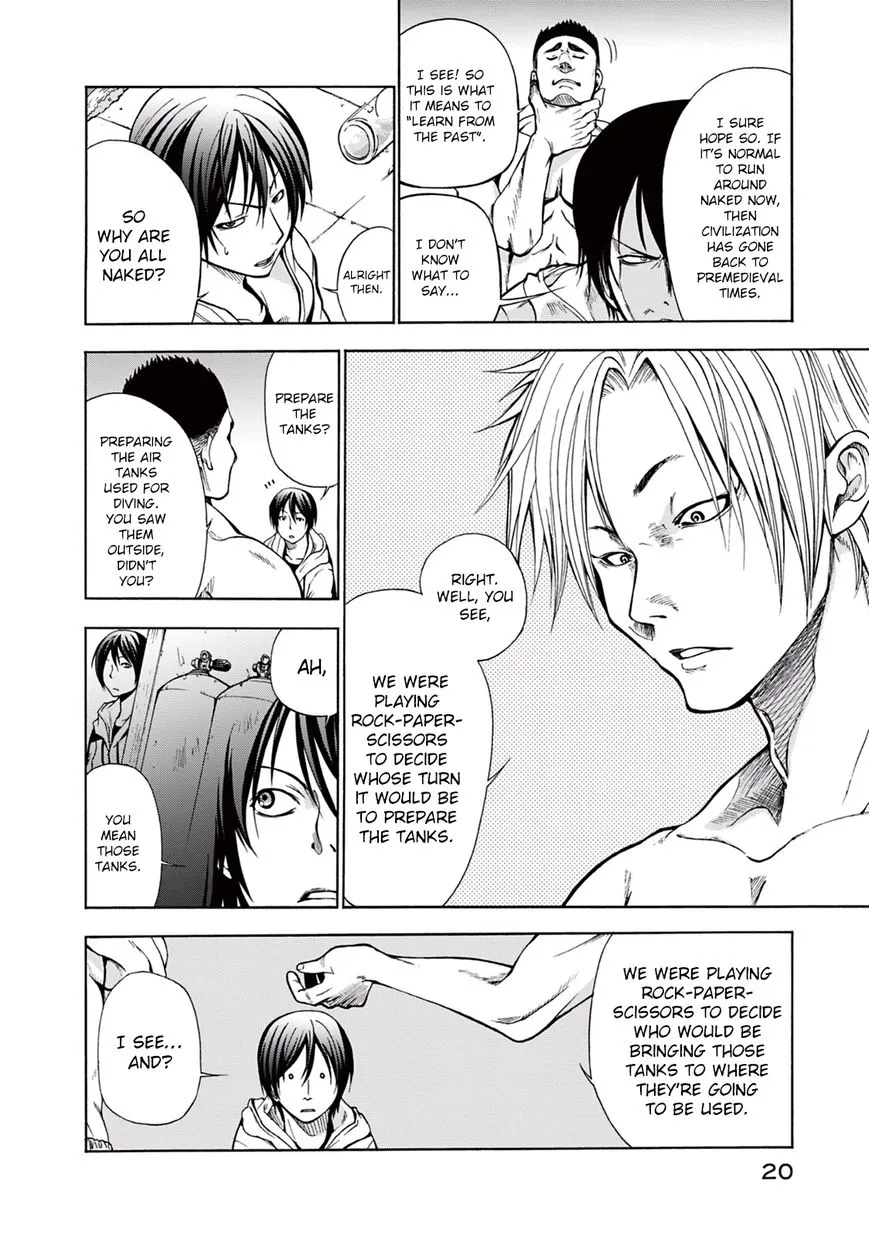 Read Grand Blue chapter 1 image 18 on Lezhin
