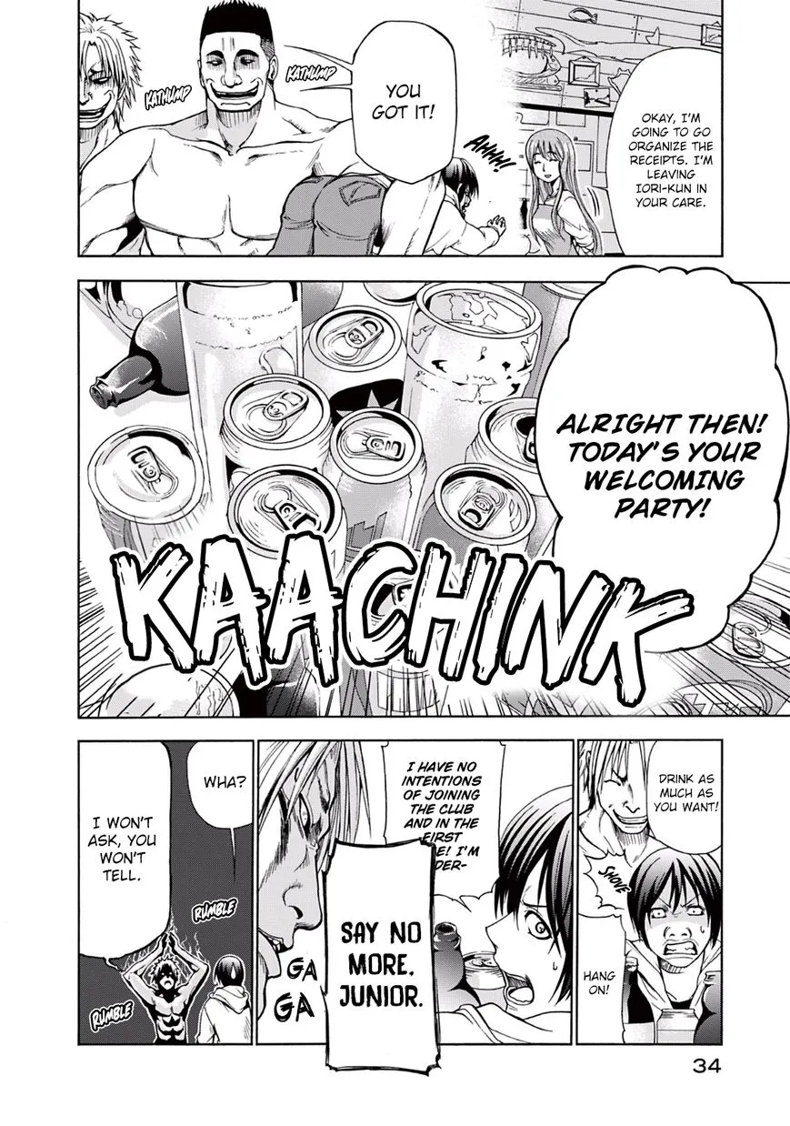 Read Grand Blue chapter 1 image 32 on Lezhin