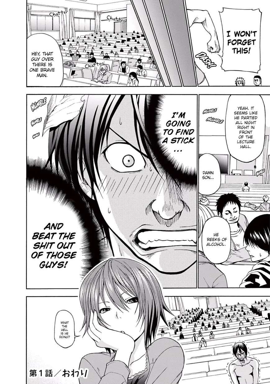 Read Grand Blue chapter 1 image 48 on Lezhin