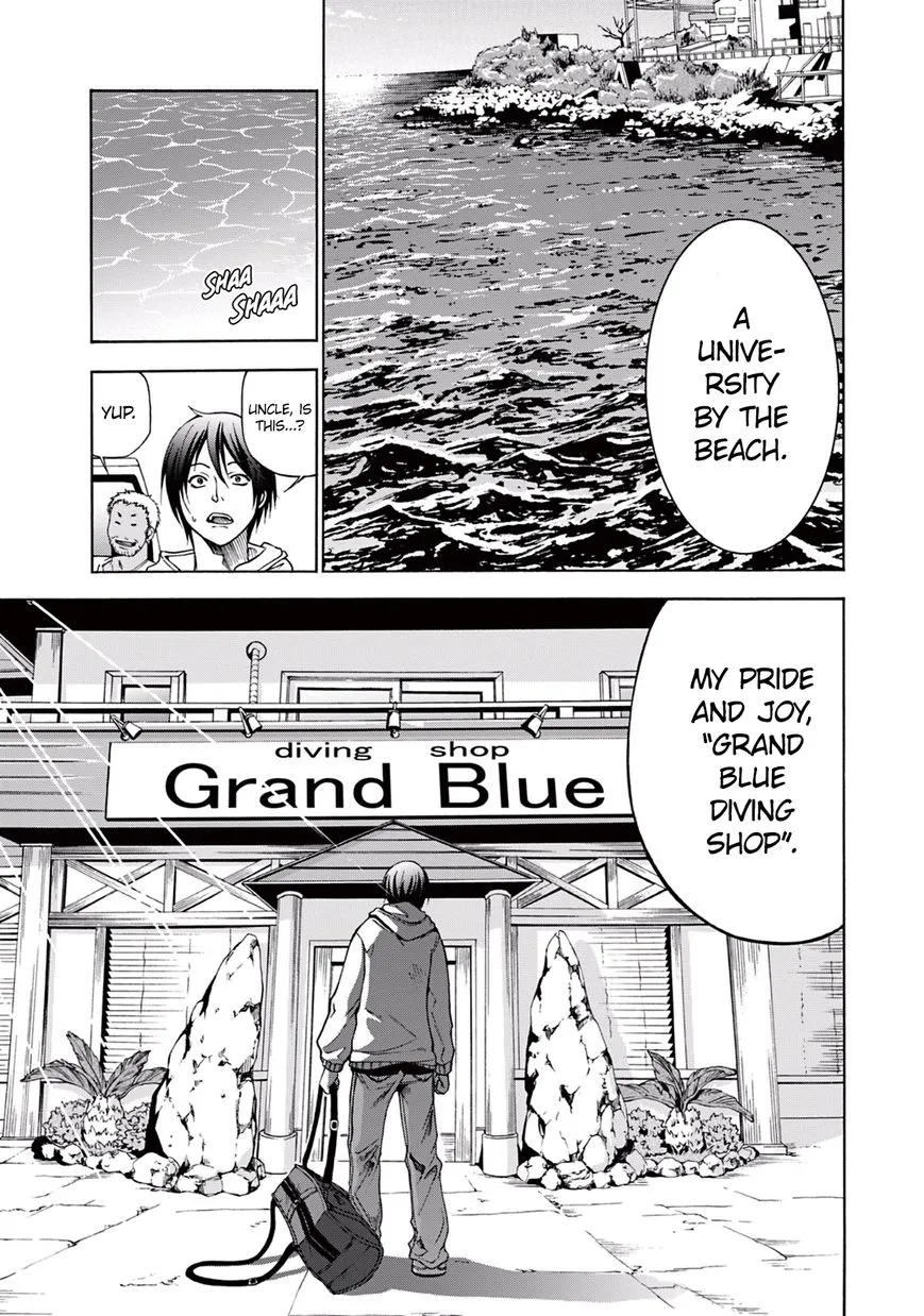 Read Grand Blue chapter 1 image 6 on Lezhin