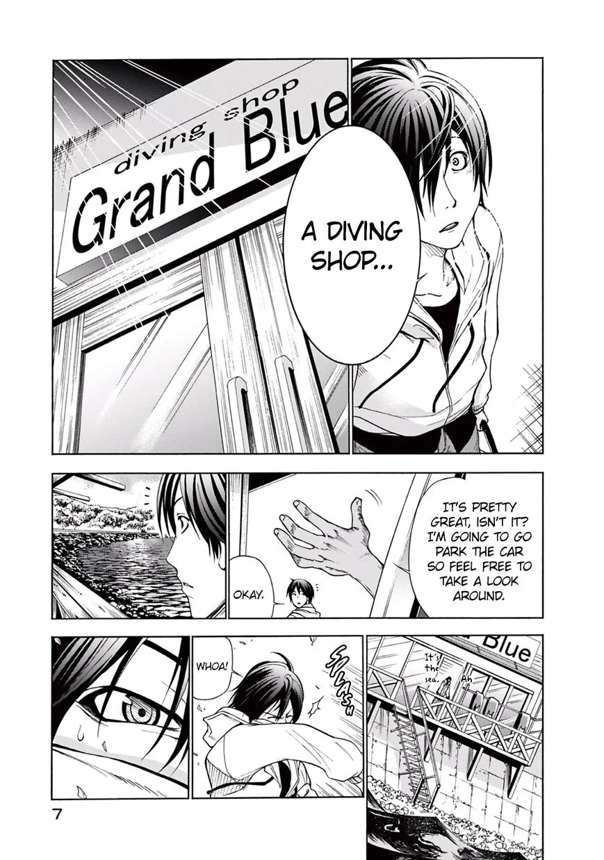Read Grand Blue chapter 1 image 7 on Lezhin