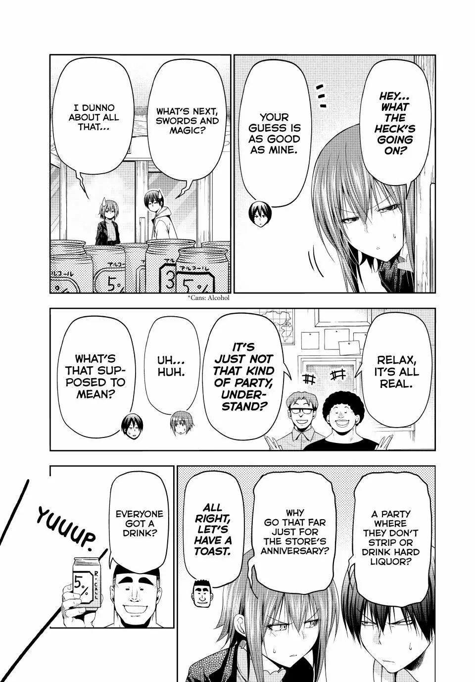 Read Grand Blue chapter 100 image 13 on Lezhin