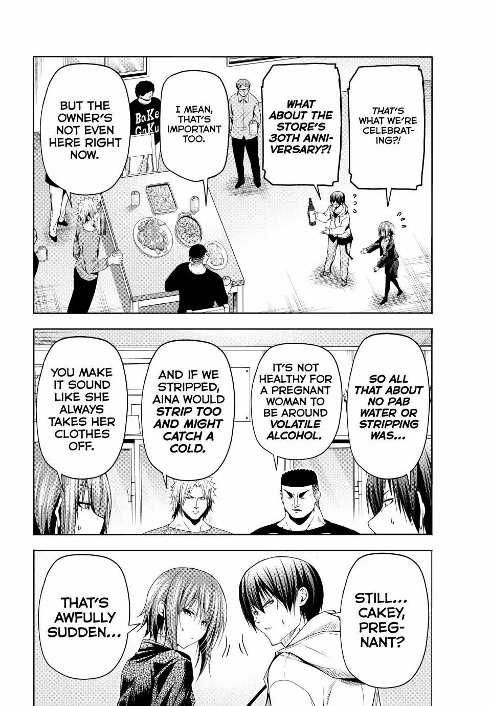 Read Grand Blue chapter 100 image 16 on Lezhin