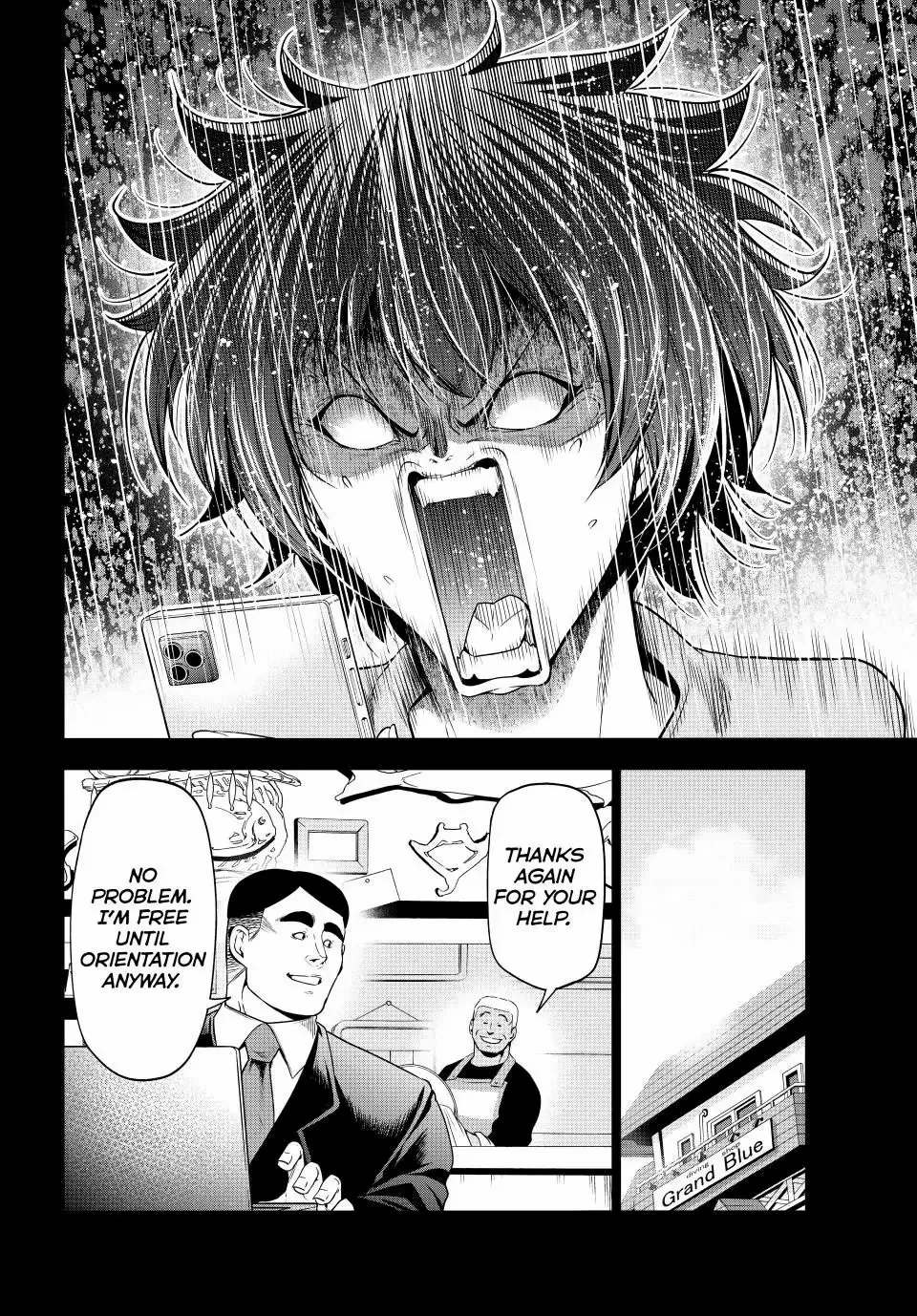 Read Grand Blue chapter 100 image 20 on Lezhin