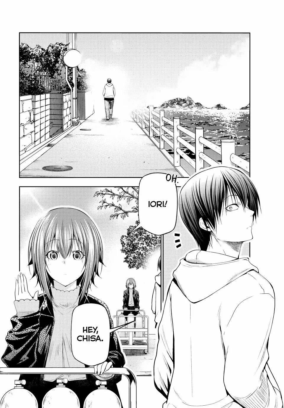 Read Grand Blue chapter 100 image 3 on Lezhin