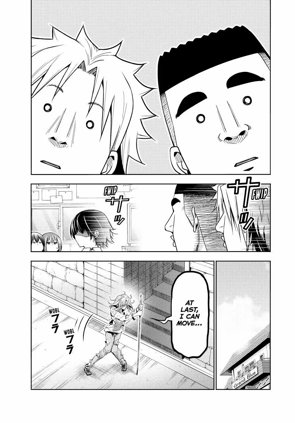 Read Grand Blue chapter 100 image 31 on Lezhin