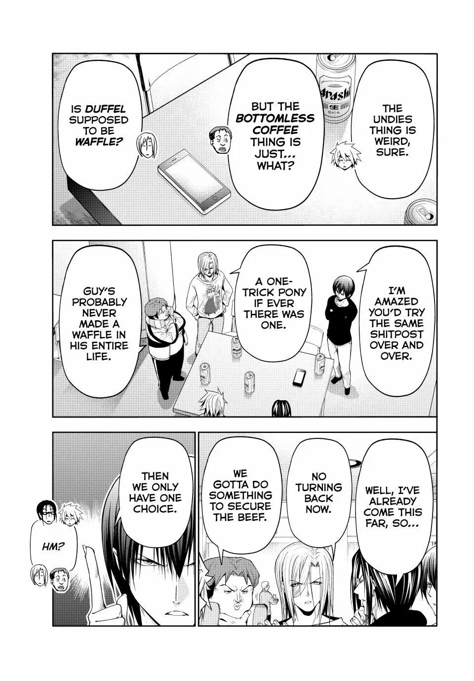 Read Grand Blue chapter 101 image 12 on Lezhin