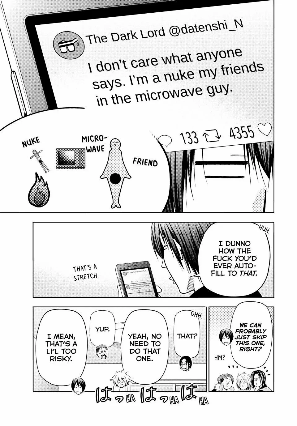 Read Grand Blue chapter 101 image 26 on Lezhin