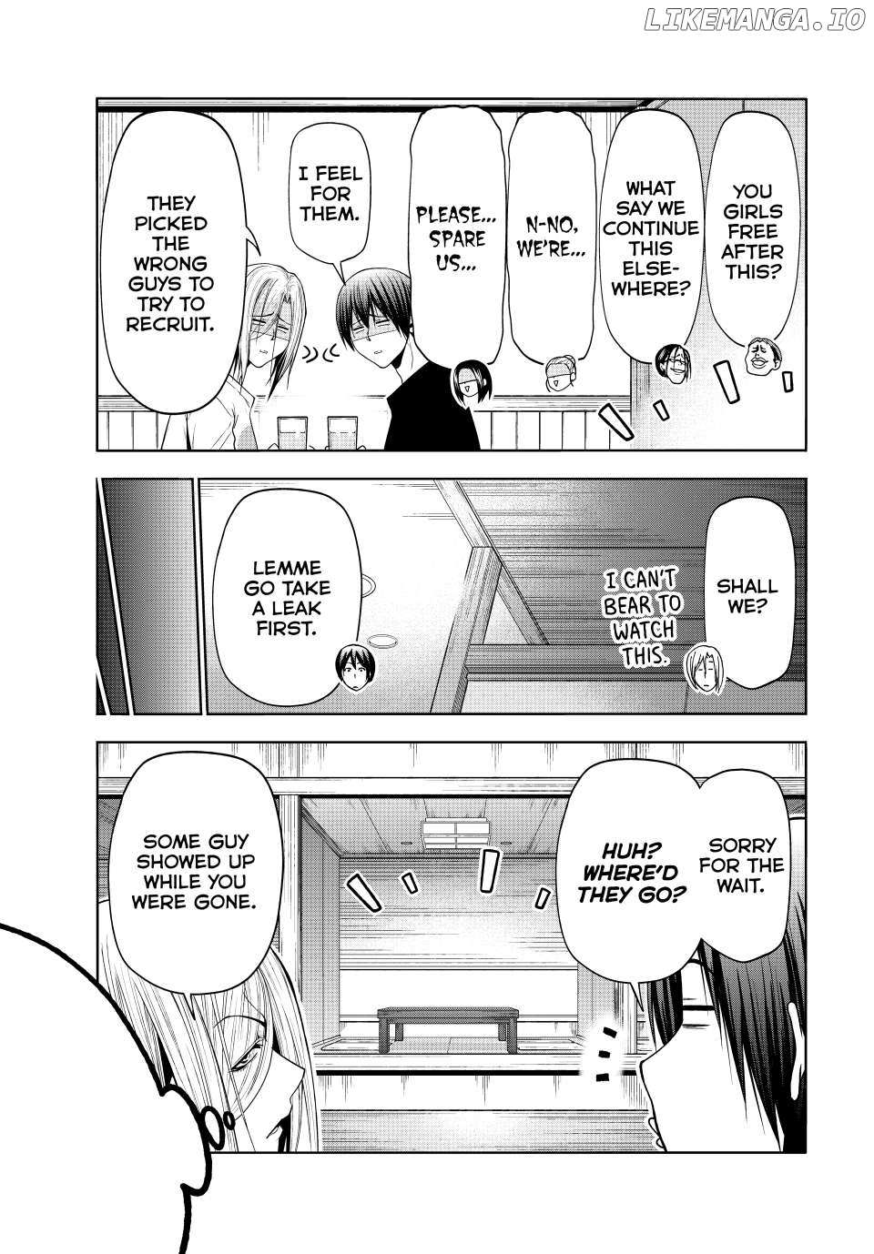 Read Grand Blue chapter 102 image 15 on Lezhin