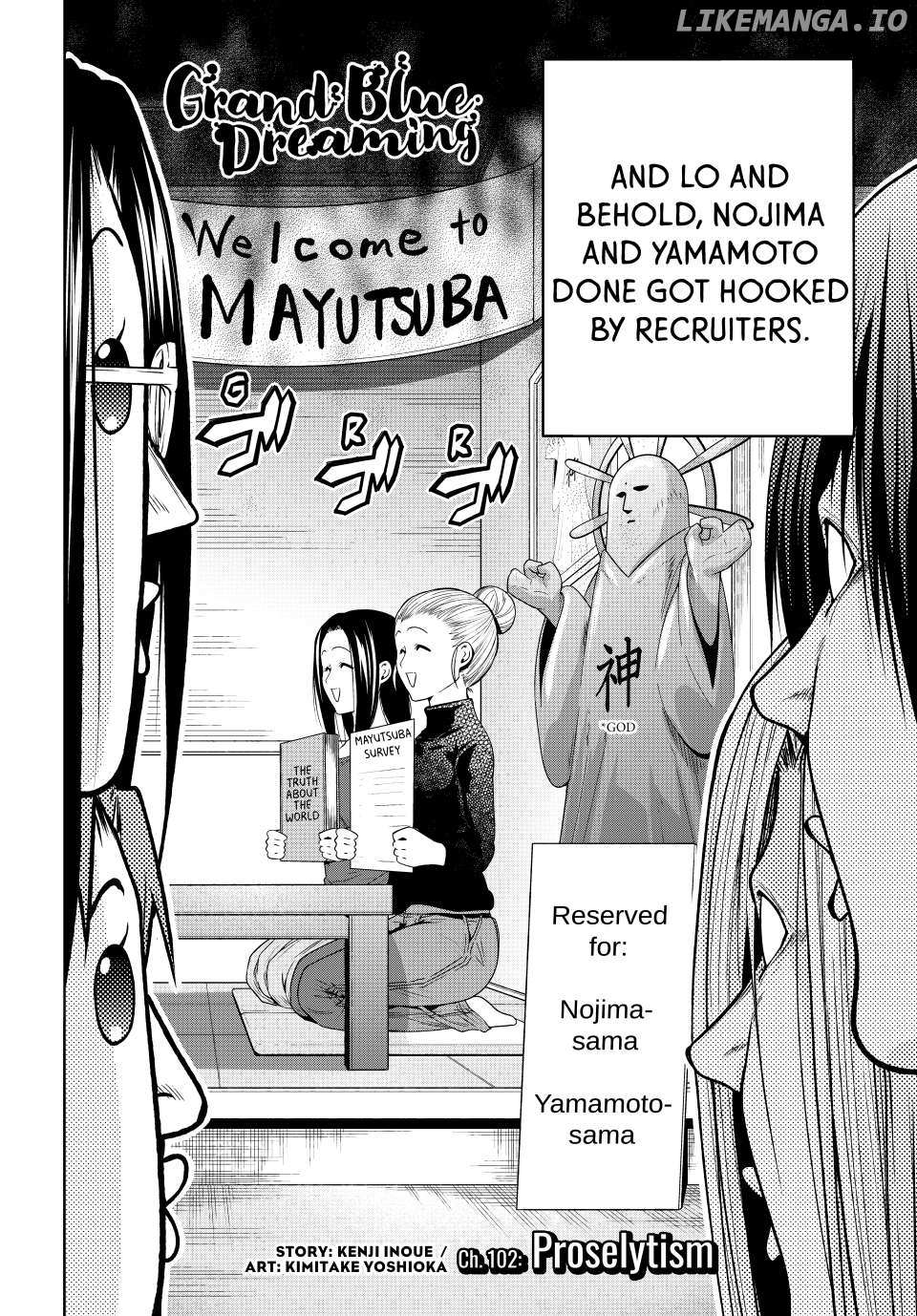 Read Grand Blue chapter 102 image 2 on Lezhin