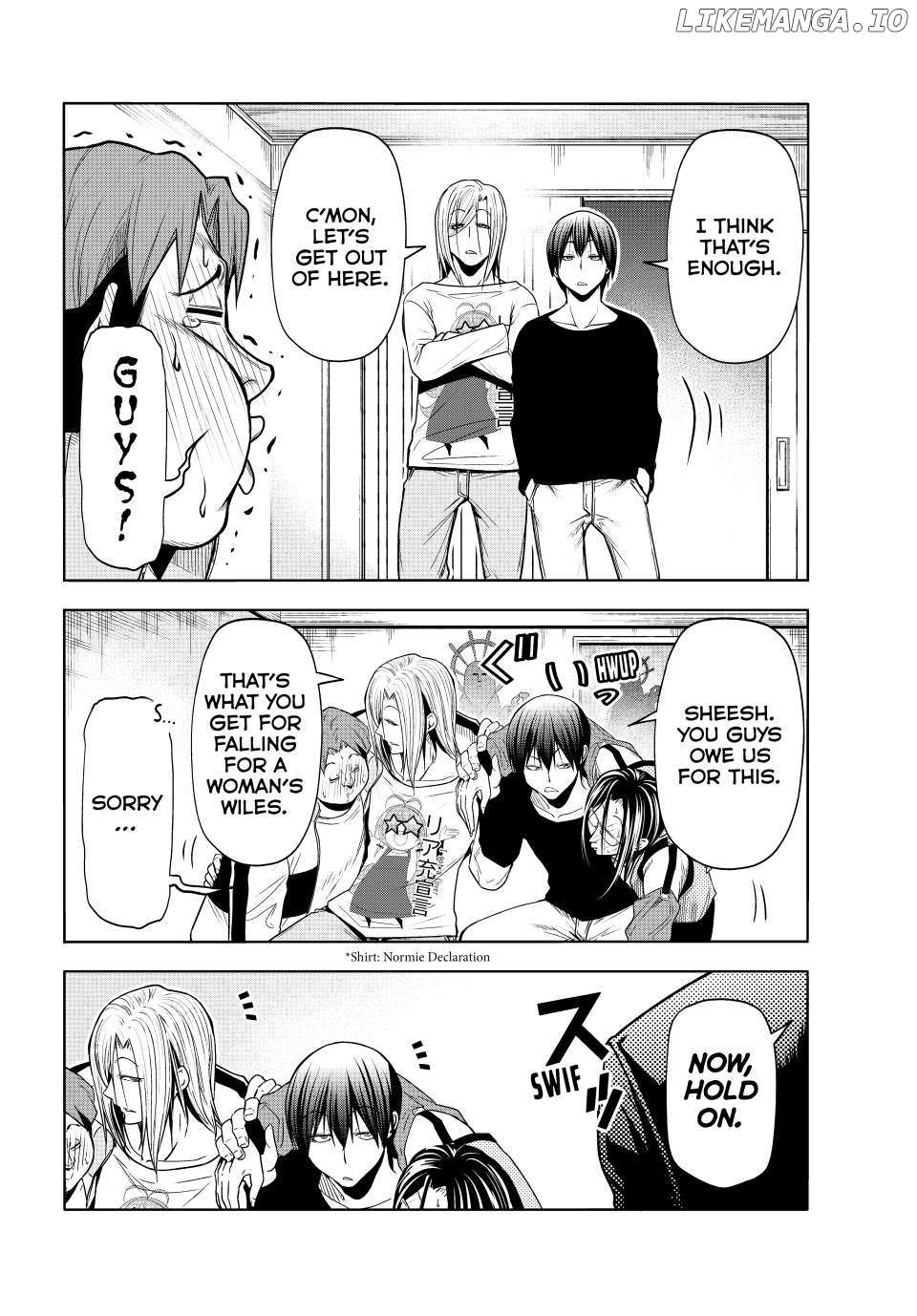 Read Grand Blue chapter 102 image 20 on Lezhin