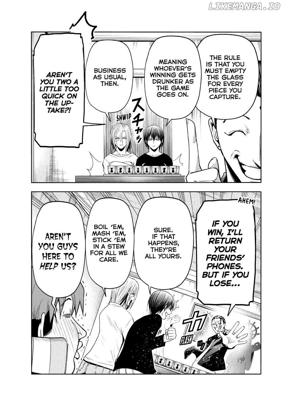 Read Grand Blue chapter 102 image 27 on Lezhin