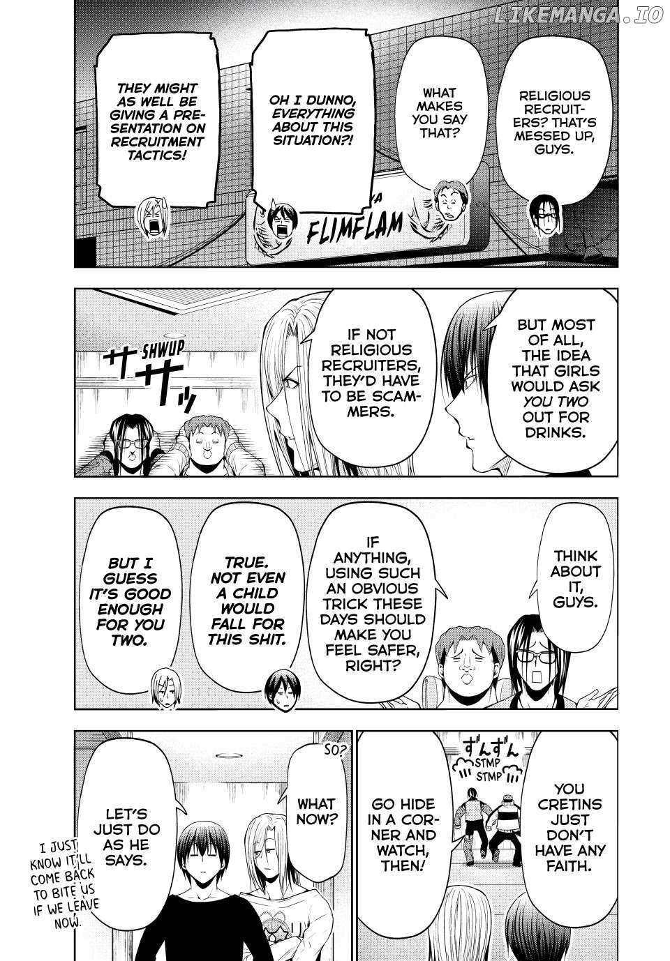Read Grand Blue chapter 102 image 3 on Lezhin