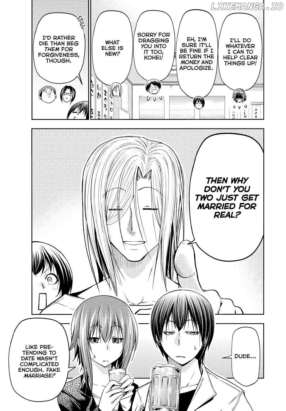 Read Grand Blue chapter 103 image 32 on Lezhin