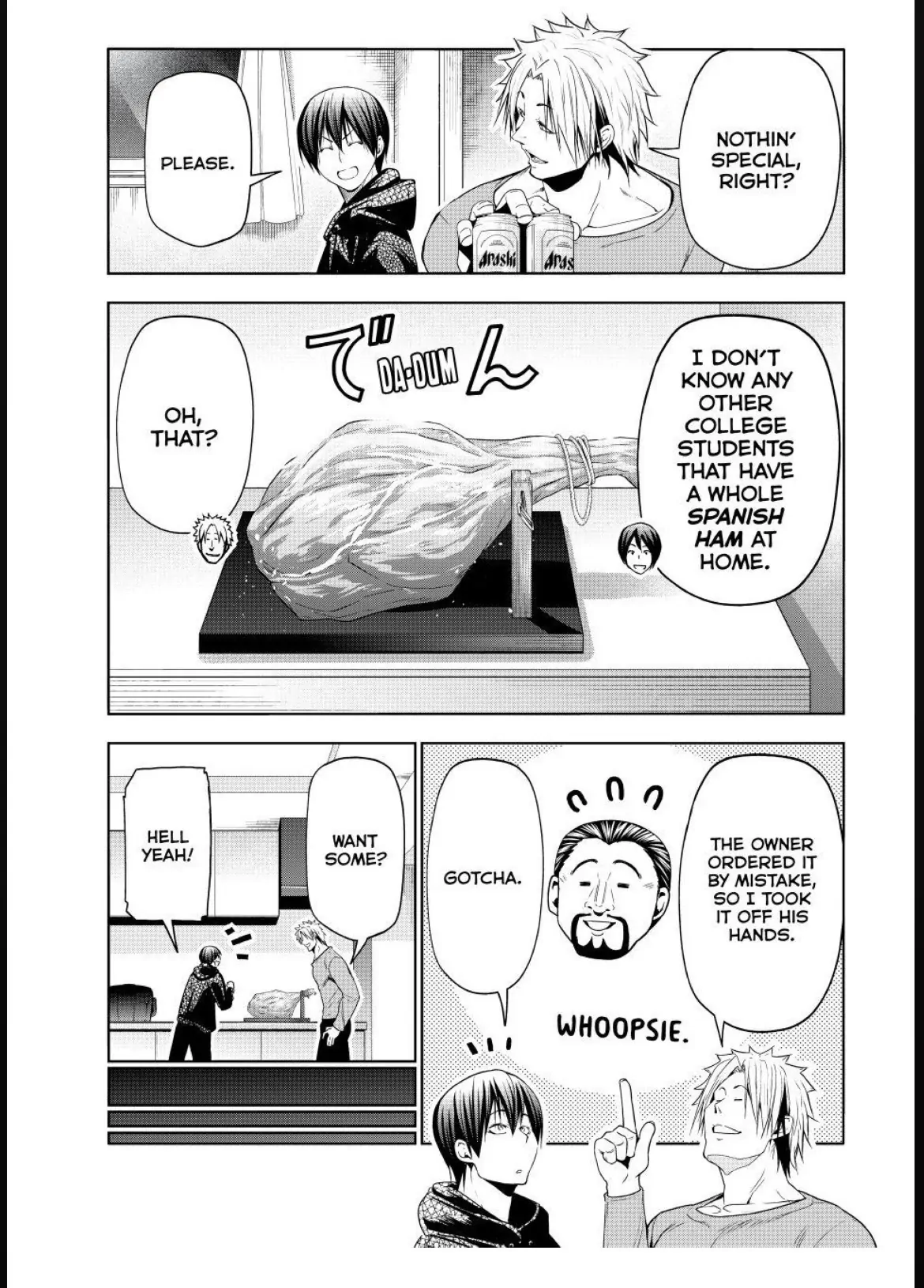 Read Grand Blue chapter 104 image 25 on Lezhin