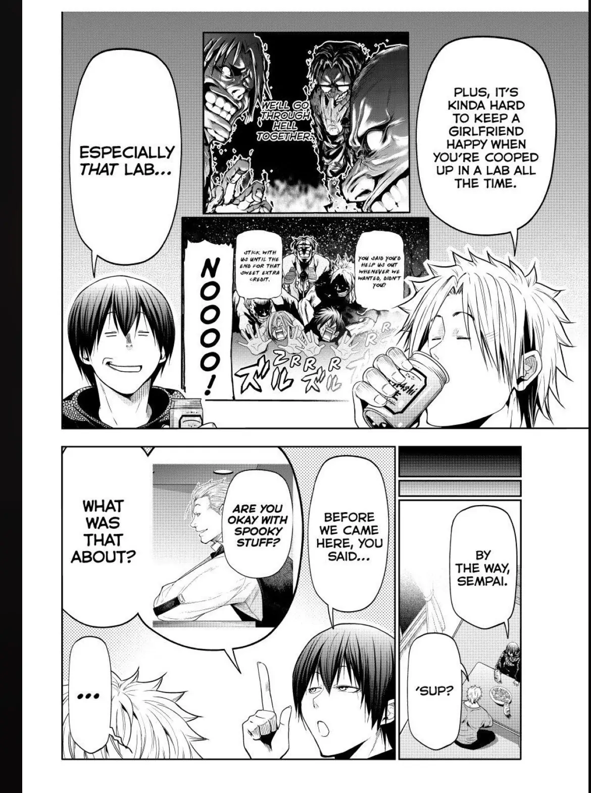 Read Grand Blue chapter 104 image 30 on Lezhin