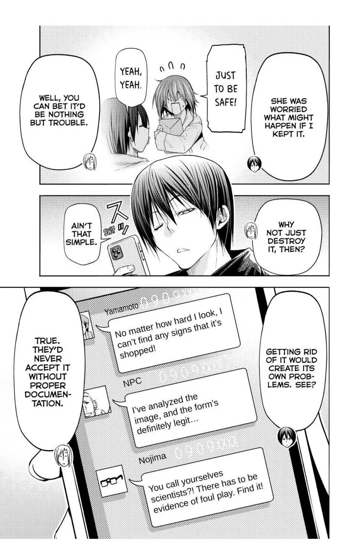 Read Grand Blue chapter 104 image 5 on Lezhin