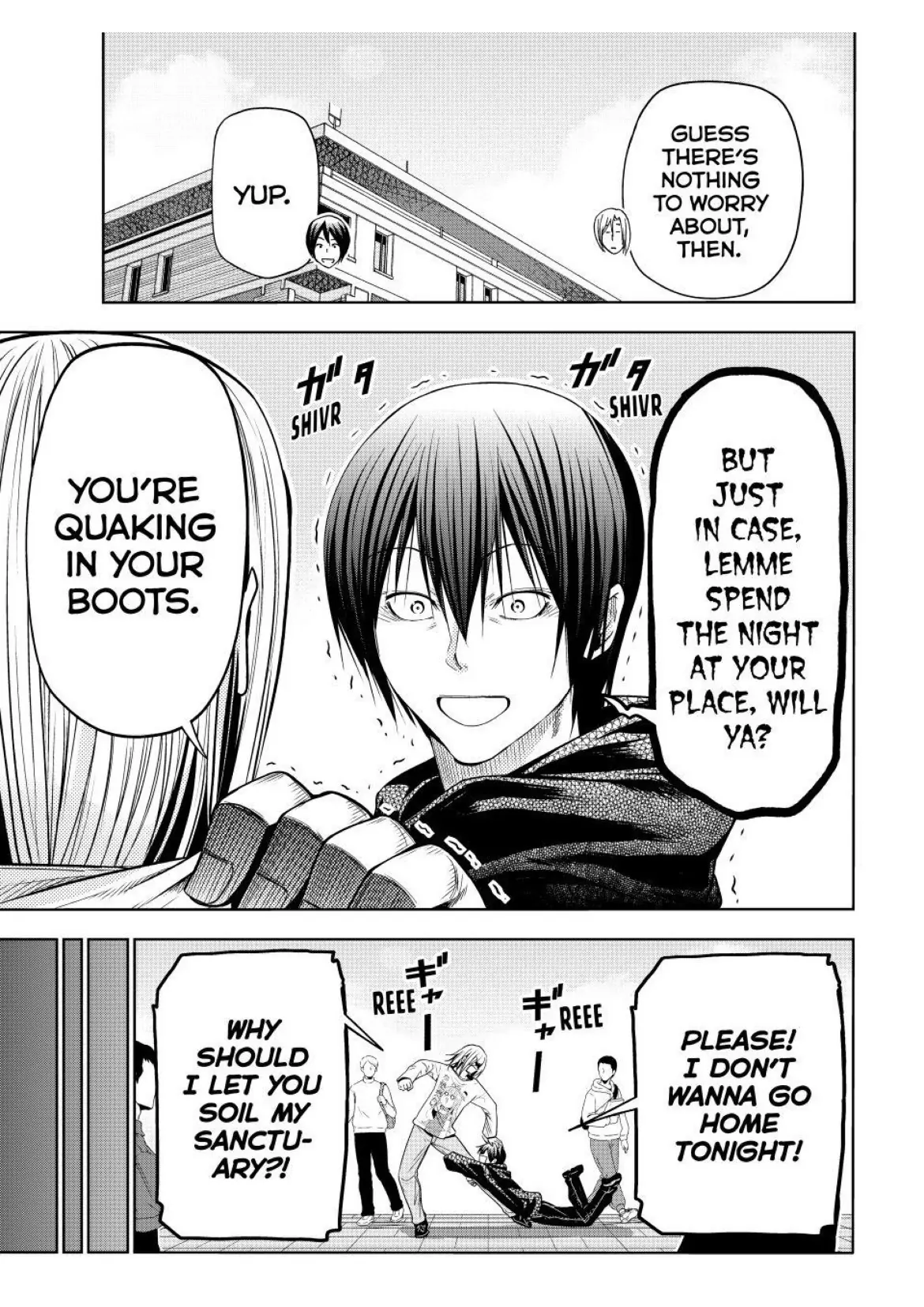 Read Grand Blue chapter 104 image 7 on Lezhin