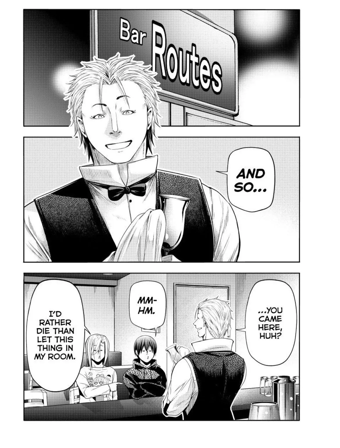 Read Grand Blue chapter 104 image 8 on Lezhin