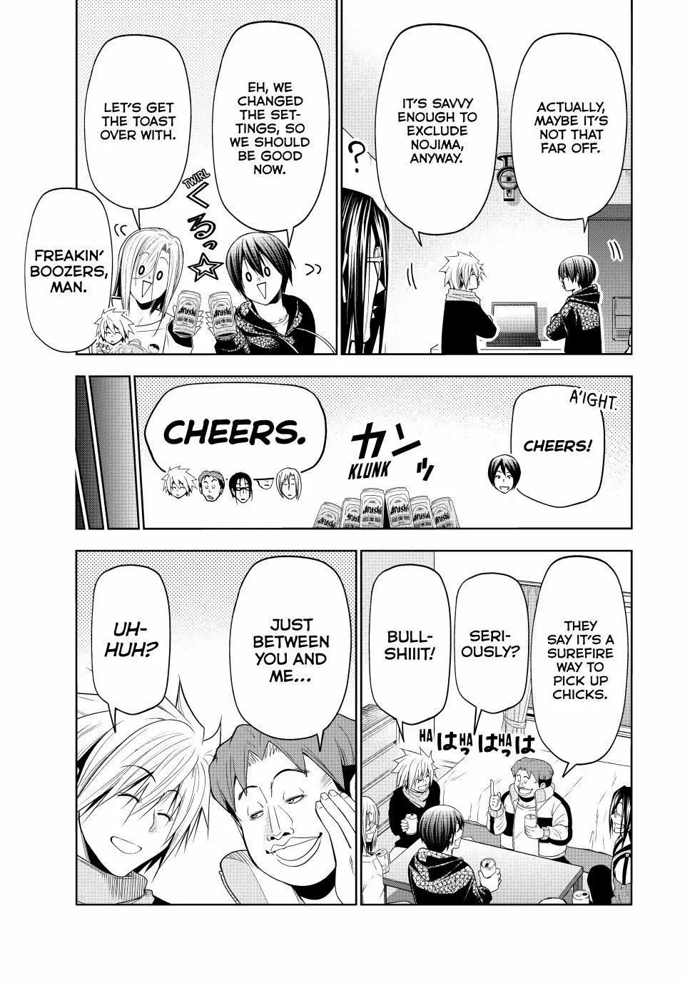 Read Grand Blue chapter 105.8 image 13 on Lezhin