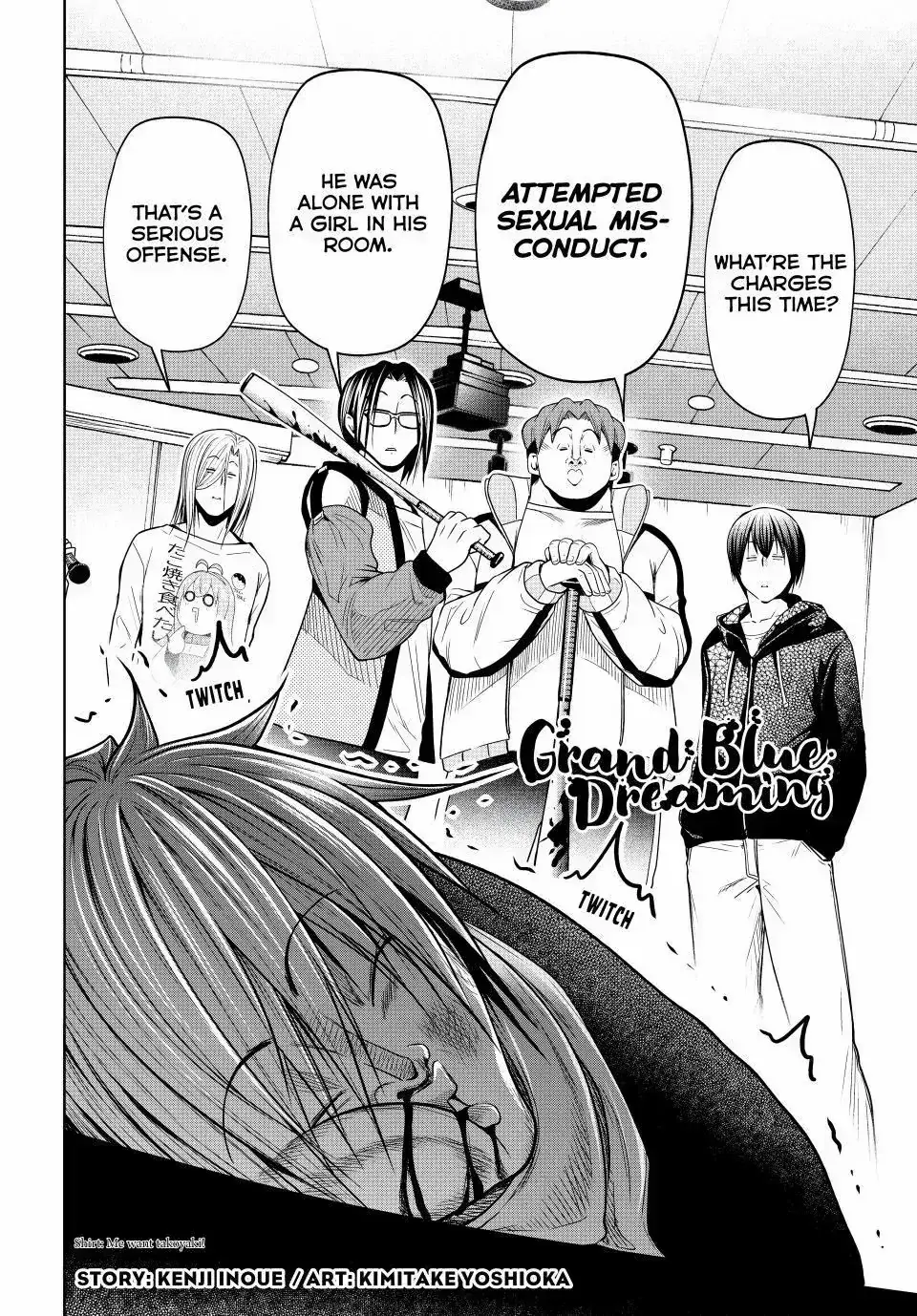 Read Grand Blue chapter 105.9 image 1 on Lezhin