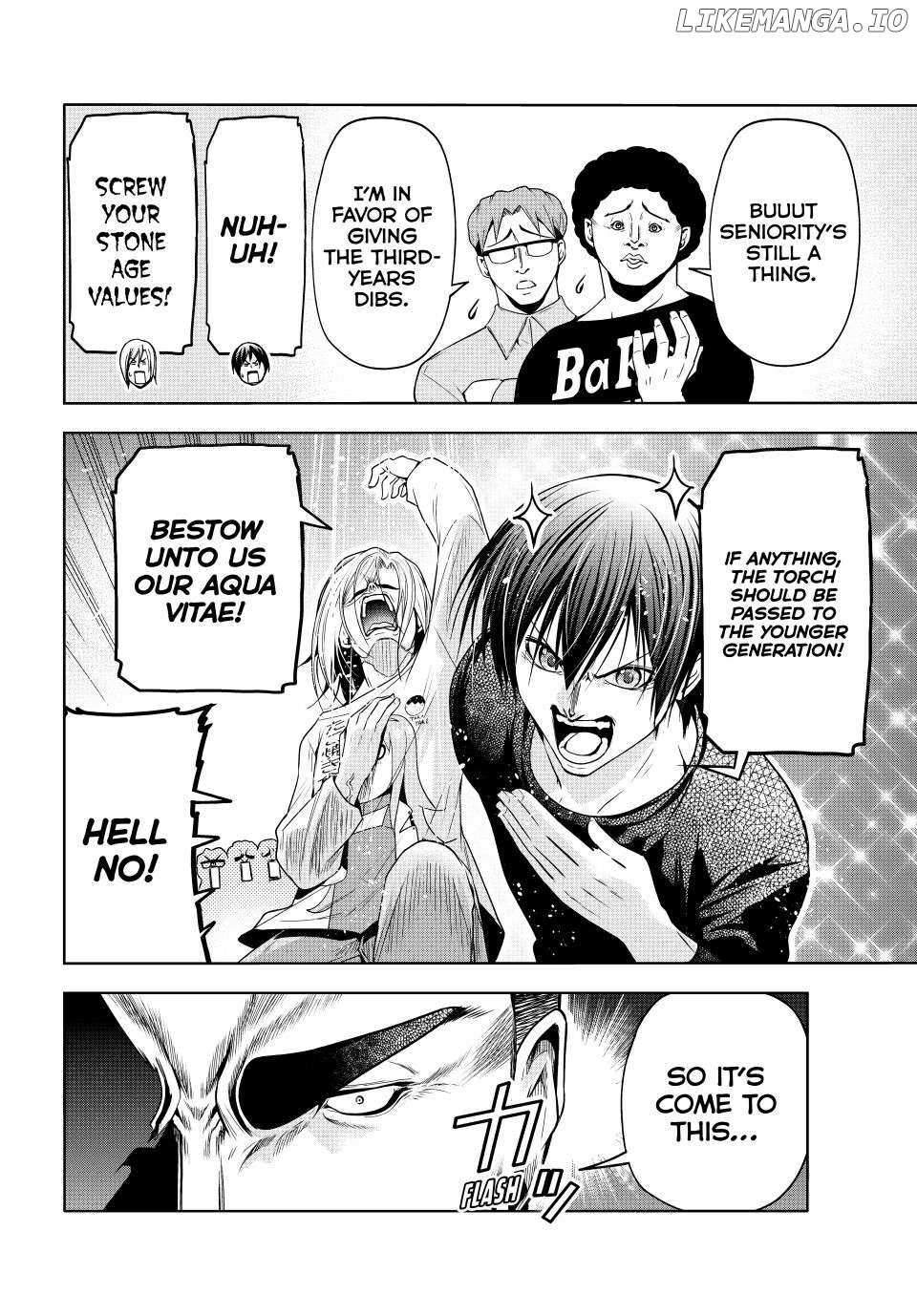 Read Grand Blue chapter 105 image 14 on Lezhin