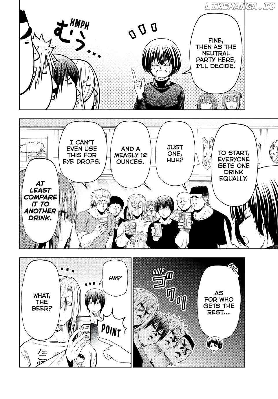 Read Grand Blue chapter 105 image 16 on Lezhin