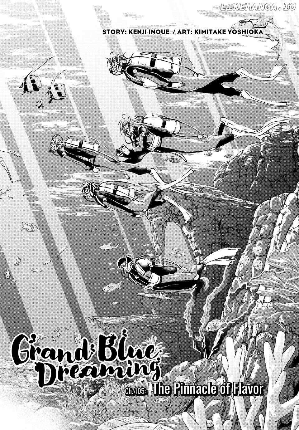 Read Grand Blue chapter 105 image 2 on Lezhin