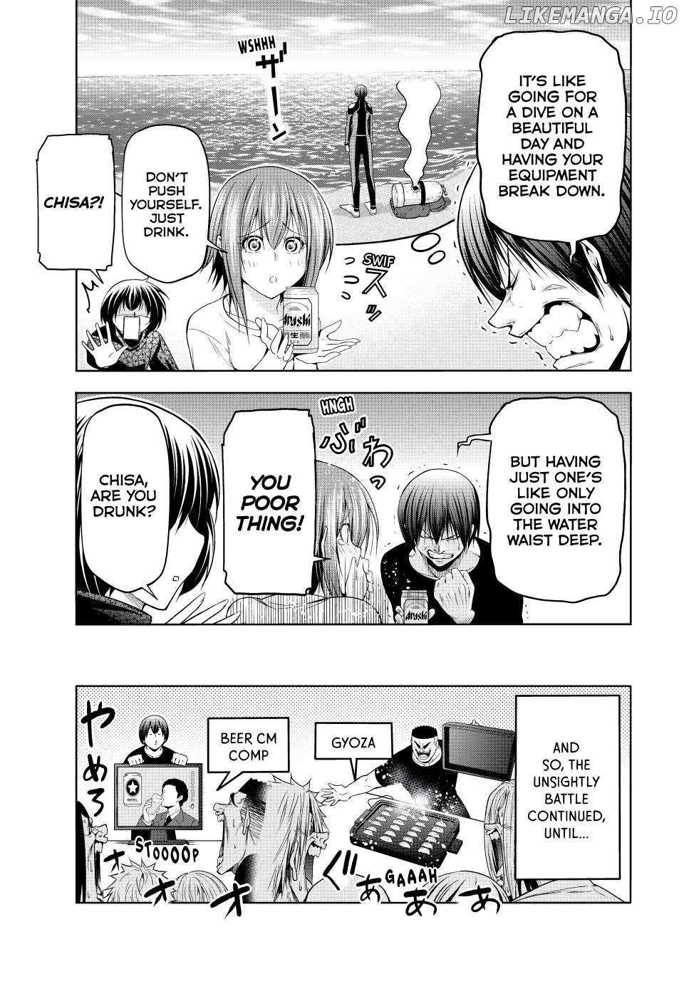 Read Grand Blue chapter 105 image 33 on Lezhin