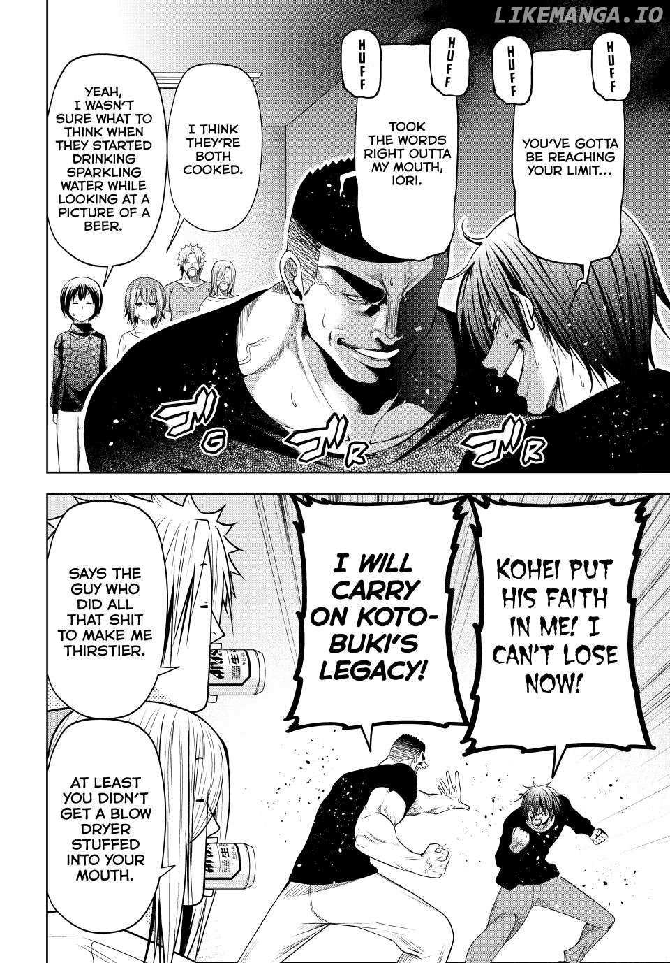 Read Grand Blue chapter 105 image 34 on Lezhin