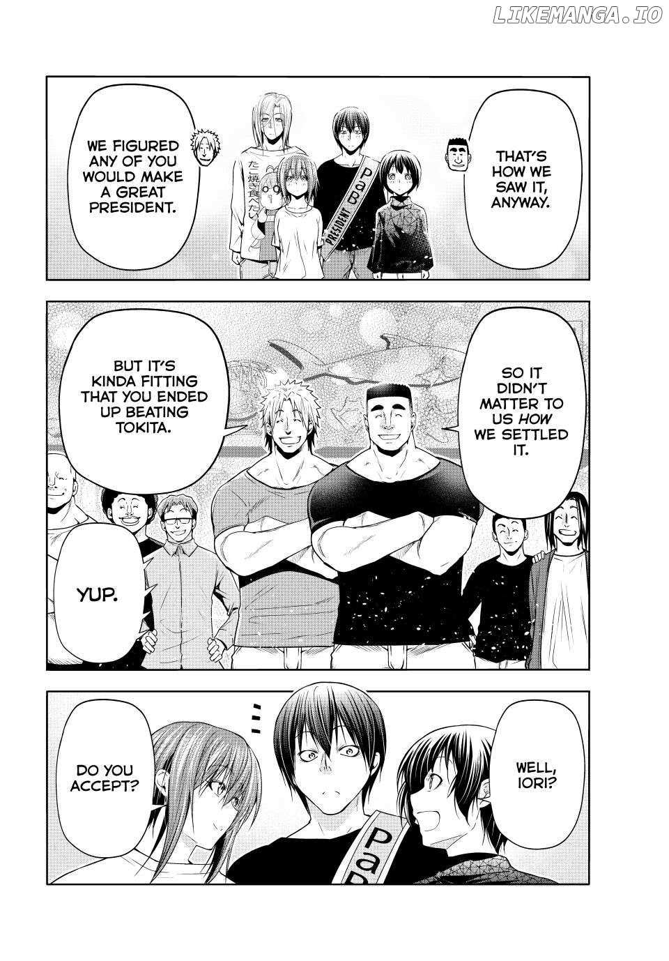 Read Grand Blue chapter 105 image 44 on Lezhin