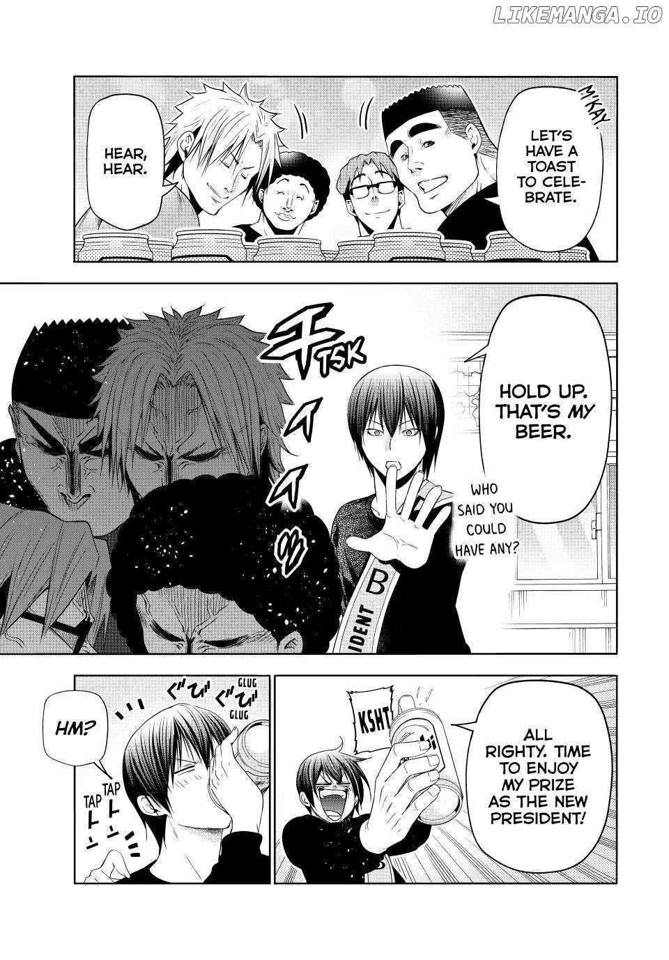 Read Grand Blue chapter 105 image 47 on Lezhin